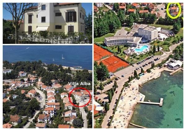 Apartments Villa Alba II Poreč Exterior foto